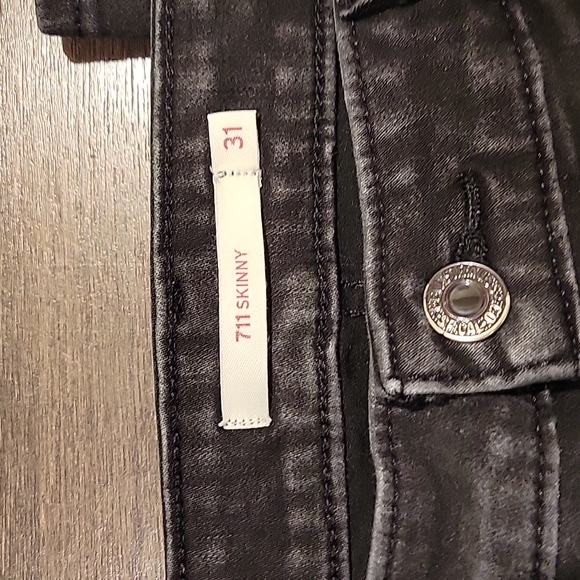 LEVI'S 711 SKINNY JEANS, 12 (31) - Picture 2 of 5